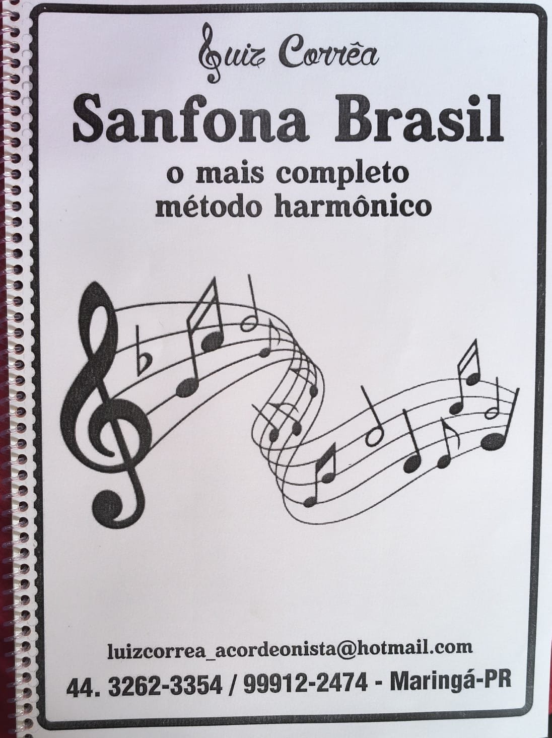 APOSTILAS, COM PARTITURAS, LETRAS E CIFRAS, COM MELHOR DO REPERTÓRIO P/ ACORDEON. - Imagem 5